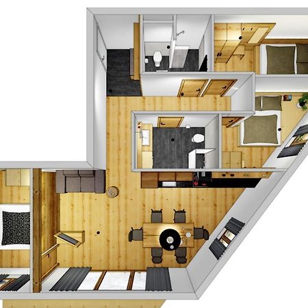 Tiroler Zeitgeist Apartment Fügen Zewnętrze zdjęcie