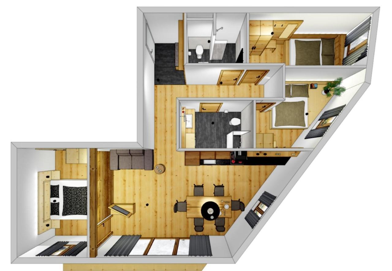 Tiroler Zeitgeist Apartment Fügen Zewnętrze zdjęcie